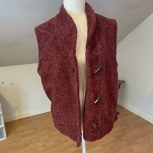 WOOLRICH TOGGLE BUTTON VEST